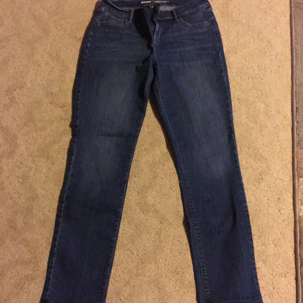 Old Navy curvy profile jeans